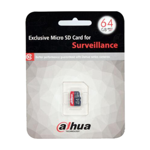 DH-PFM112 Флеш-карта micro SD на 64 Гб 