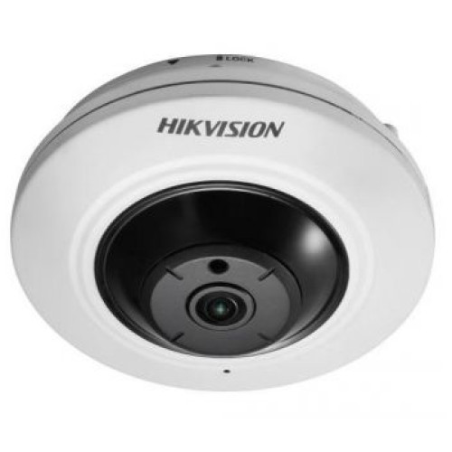 DS-2CD2955FWD-IS (1.05мм) 5мп Fisheye IP відеокамера Hikvision з функціями IVS і детектором осіб 